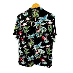 Men's Woof Republic Tropical Hawaiian Style Resort Shirt - Size L